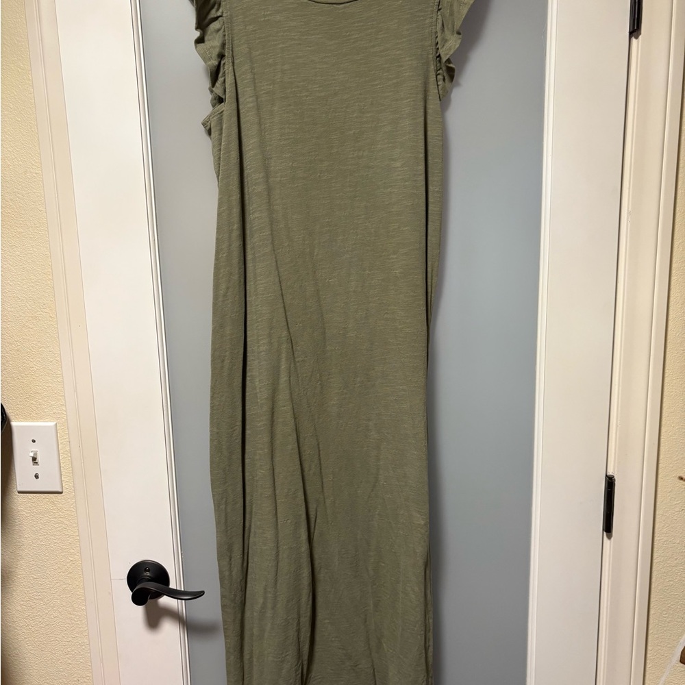 A Supply Olive Green Maxi Dress